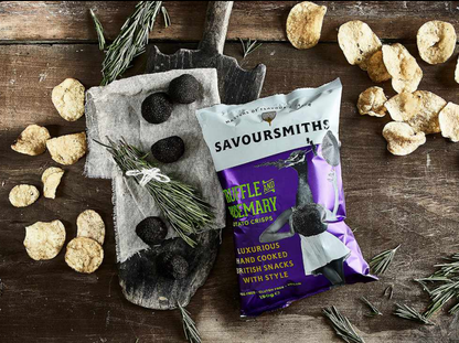 Savoursmiths - Truffle and Rosemary Potato Crisps 5.29oz