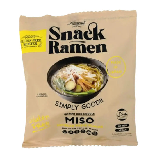 Gluten Free Meister - Snack Ramen-MISO (Vegan/Gluten Free/No MSG)
