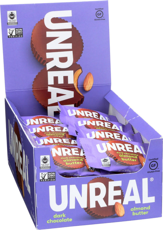 UNREAL - Dark Chocolate Almond Butter Cup Single