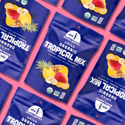 Mavuno Harvest - Dried Tropical Mix (Mango, Banana, Pineapple) 2oz