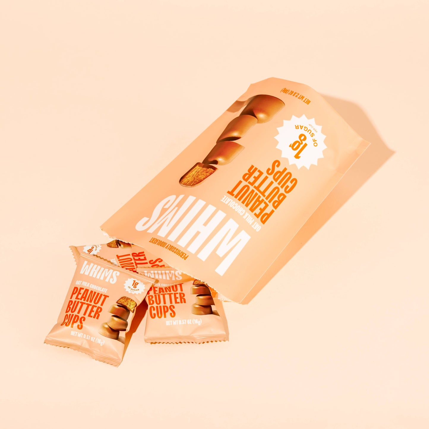 Whims Delights Inc. - Oat Milk Chocolate Peanut Butter Cups - Pouch