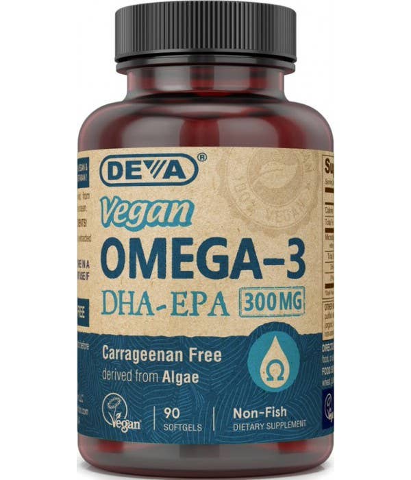 Deva Nutrition - Vegan DHA-EPA 300 mg Potency