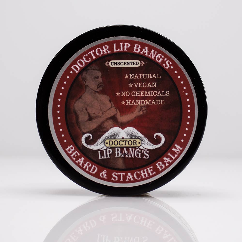 Doctor Lip Bang's - Unscented - Vegan Beard & Stache Balm