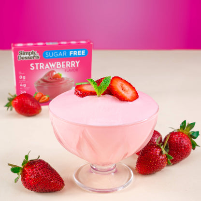 Simply Desserts - Strawberry Pudding