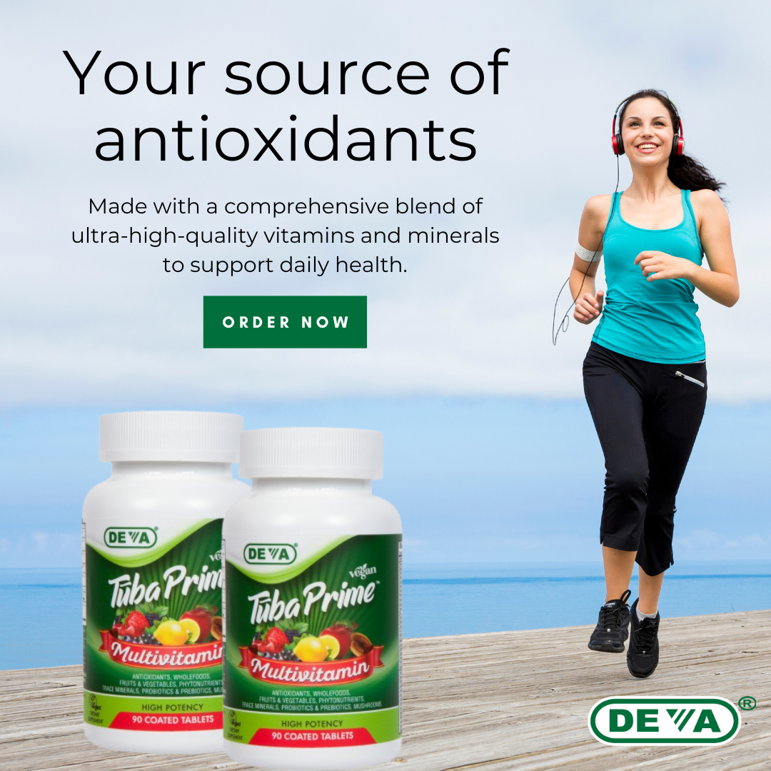 Deva Nutrition - Vegan Tūba Prime Multivitamin & Mineral - Iron Free