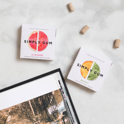 Simply Gum - Cleanse Chewing Gum- Natural + Plastic-Free