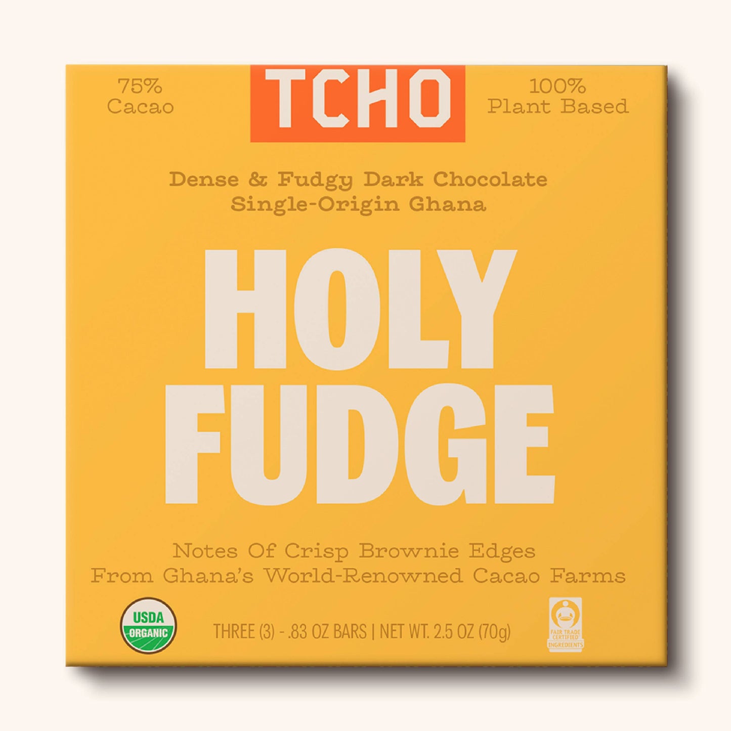 TCHO - Holy Fudge: 3 Pack