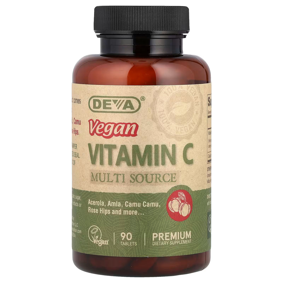 Deva Nutrition - Vegan Vitamin C - Multi Source
