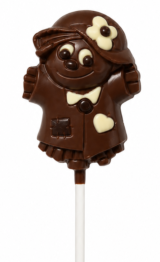 No Whey Foods - Halloween Cute Scarecrow Lollipop - Wholesale (12 Pops) - Al