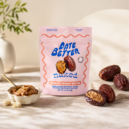Date Better Snacks - Peanut Butter Crunch-  Naked Version