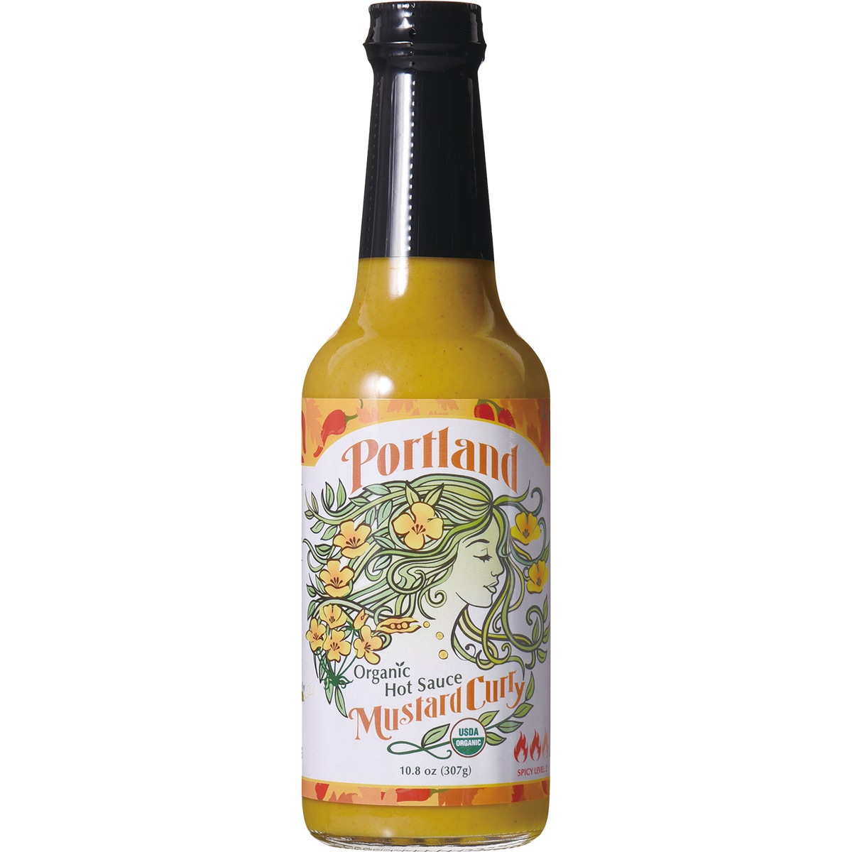 Portlandia Foods - Organic Hot Sauce Mustard Curry