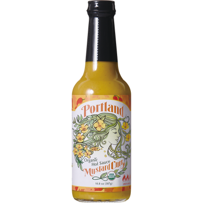Portlandia Foods - Organic Hot Sauce Mustard Curry