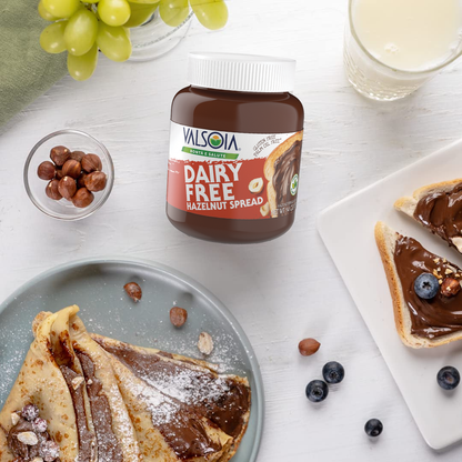 Fine Italian Food - Valsoia Dairy-Free Hazelnut Spread with Cocoa, 14 oz.