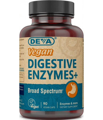 Deva Nutrition - Vegan Digestive Enzymes+