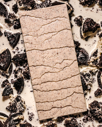 Raaka Chocolate - Cookies & Cream Vegan White Chocolate Bar
