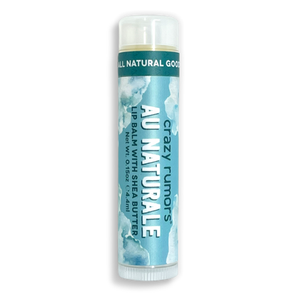 Crazy Rumors - All Natural, Vegan Au Naturale Flavor Free Lip Balm