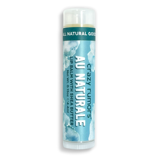 Crazy Rumors - All Natural, Vegan Au Naturale Flavor Free Lip Balm