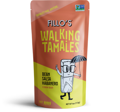 FILLO'S - Walking Tamales Bean Salsa Habanero