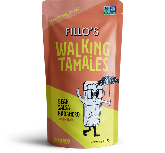 FILLO'S - Walking Tamales Bean Salsa Habanero