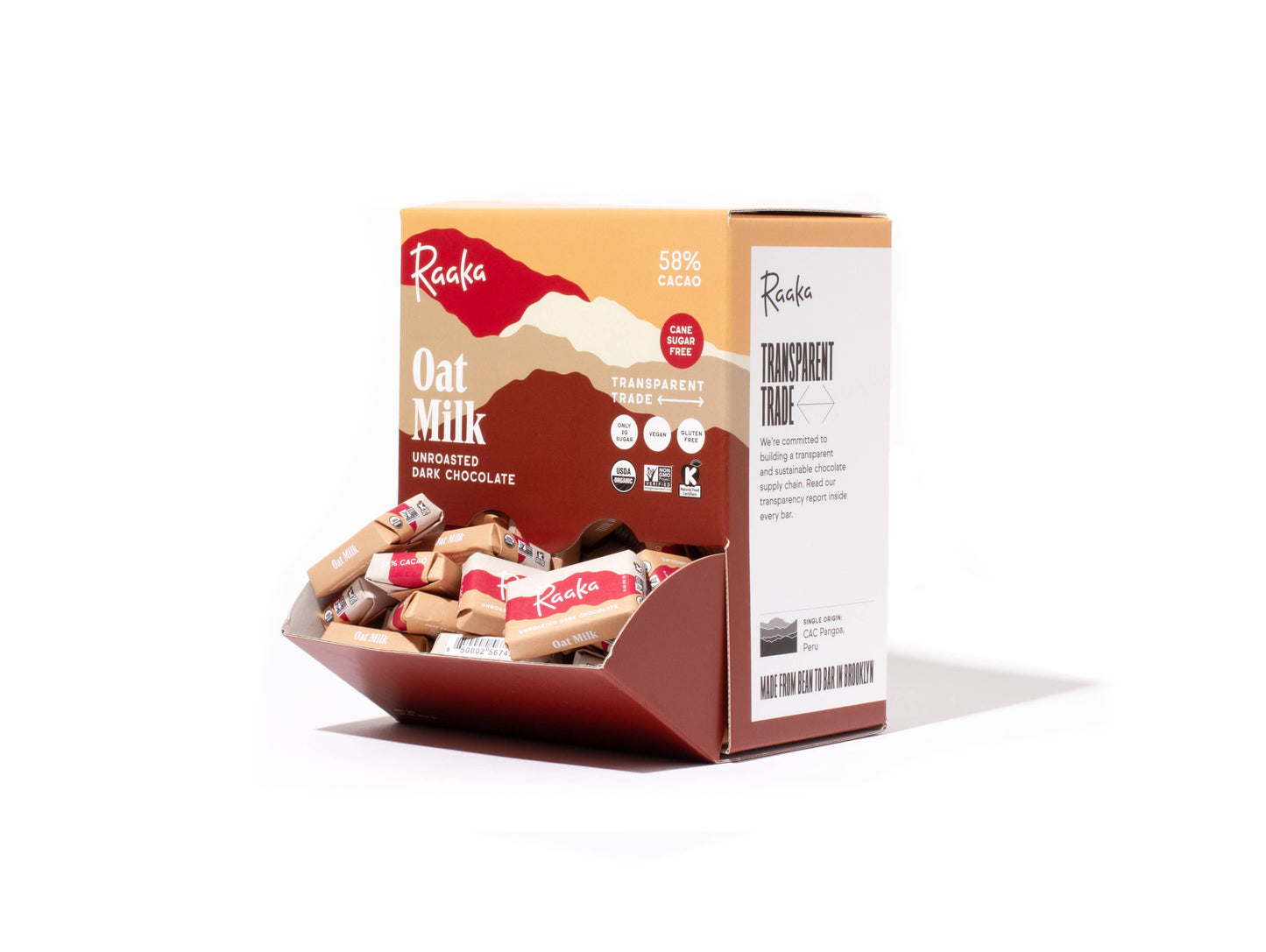 Raaka Chocolate - Oat Milk Mini Chocolate Bar