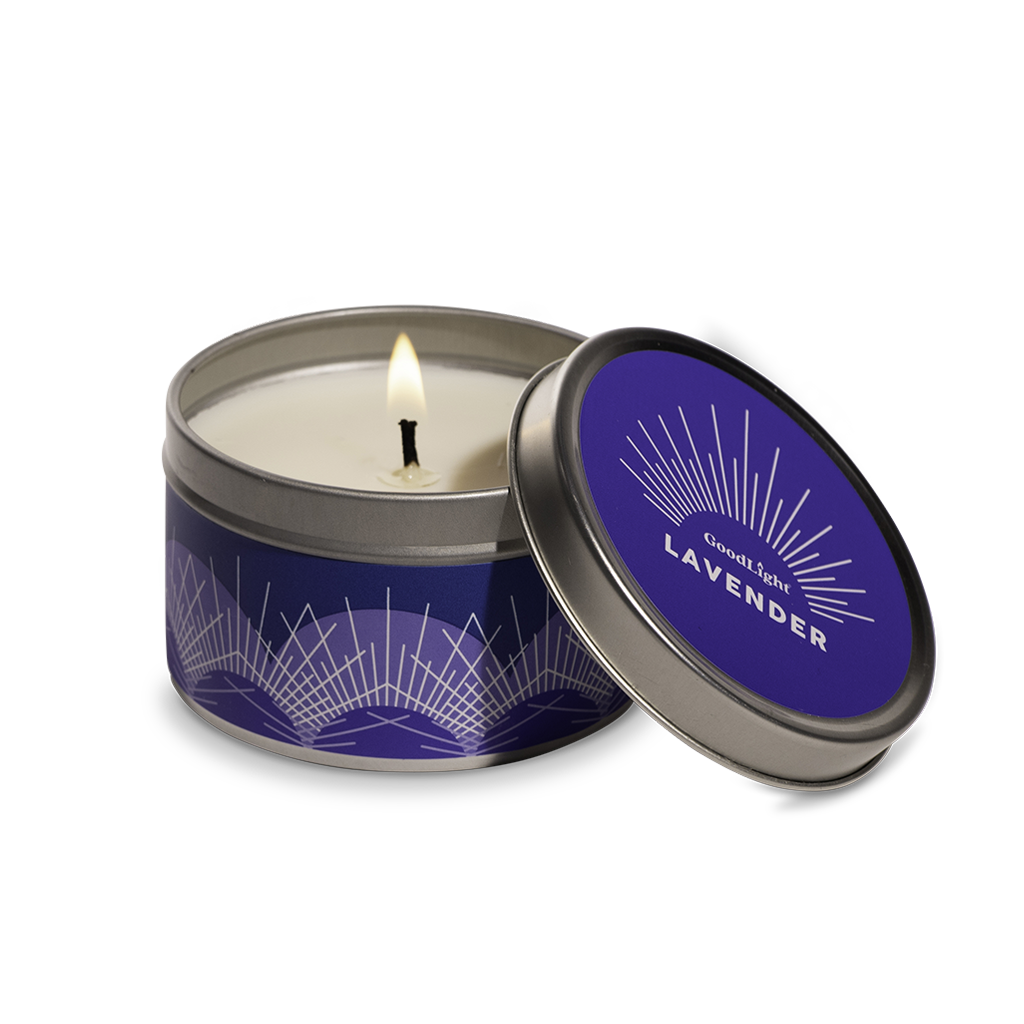 GoodLight Natural Candles - Scented Candle: Lavender 2oz
