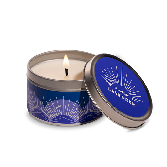 GoodLight Natural Candles - Scented Candle: Lavender 2oz