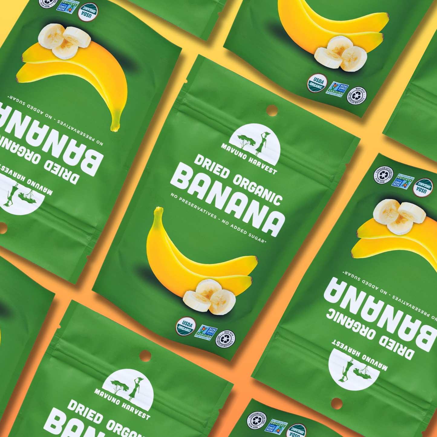 Mavuno Harvest - Dried Banana: 2 OZ