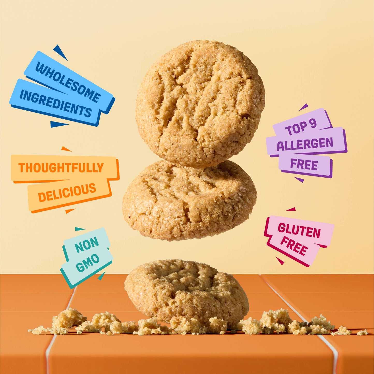 Partake Foods - Ginger Snap Cookies