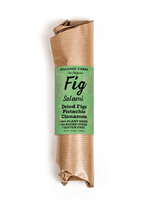 Hellenic Farms - Fig Salami with Pistachio & Cinnamon