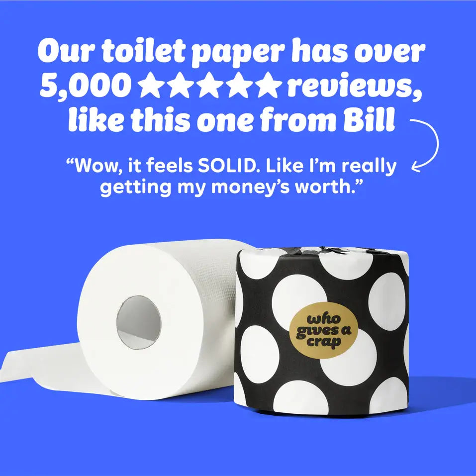 Who Gives a Crap - 100% Bamboo Toilet Paper - Single