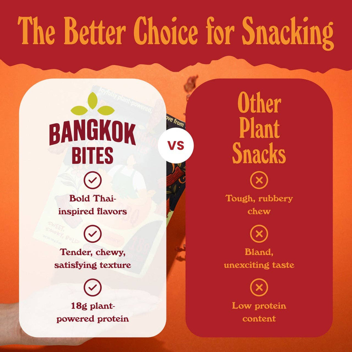 Bangkok Bites - Vegan Jerky, Thai Barbecue