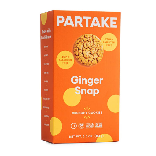 Partake Foods - Ginger Snap Cookies