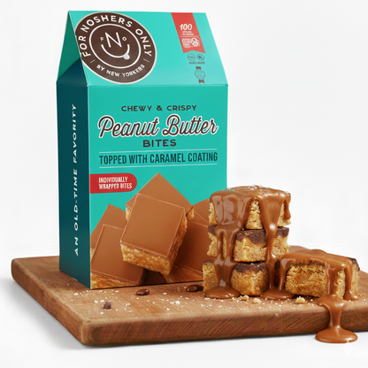 Snackatere - Peanut Butter Bites - Rice Crispies Treat, Vegan, Kosher: Chocolate