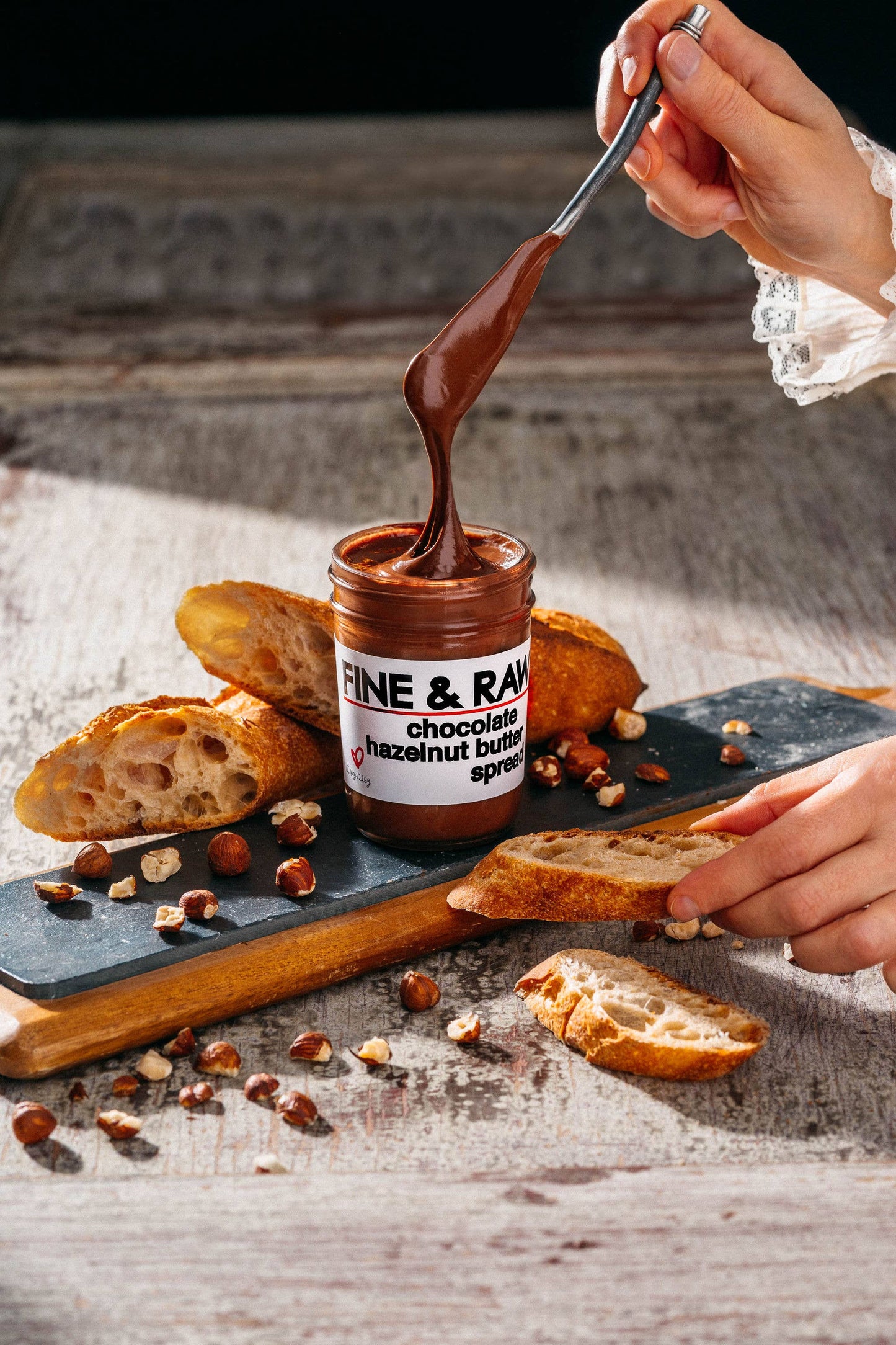 FINE & RAW - Chocolate Hazelnut Butter Spread