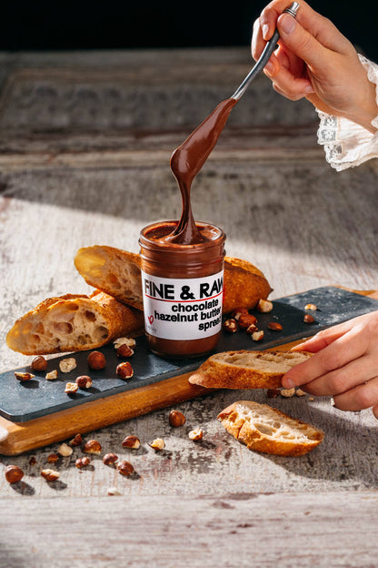 FINE & RAW - Chocolate Hazelnut Butter Spread