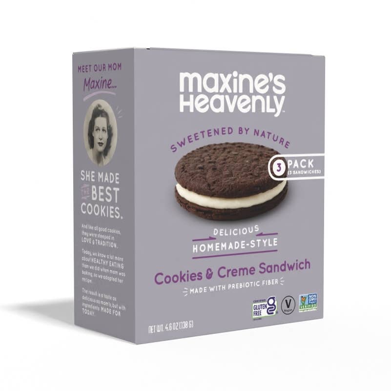 Maxine's Heavenly - Cookies & Creme Sandwiches
