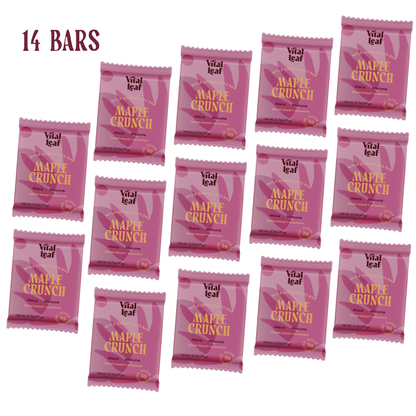 Vital Leaf - Cocoa Crunch Mylk Chocolate Mini Bar | Maca + Mucuna |