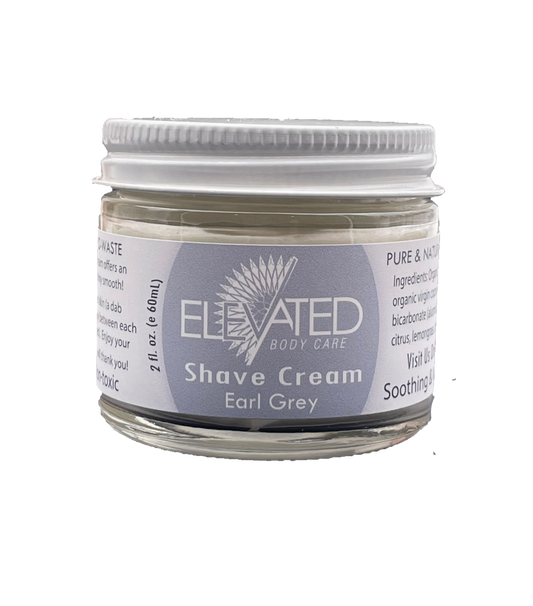 Taylor's Naturals - ELEVATED - Shave Cream • Men & Women • Earl Gray