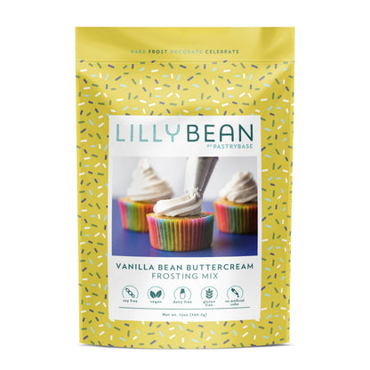 LillyBean Baking - Vanilla Bean Buttercream Mix (Vegan & Gluten-Free)