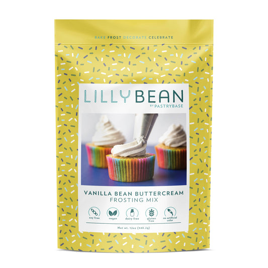 LillyBean Baking - Vanilla Bean Buttercream Mix (Vegan & Gluten-Free)