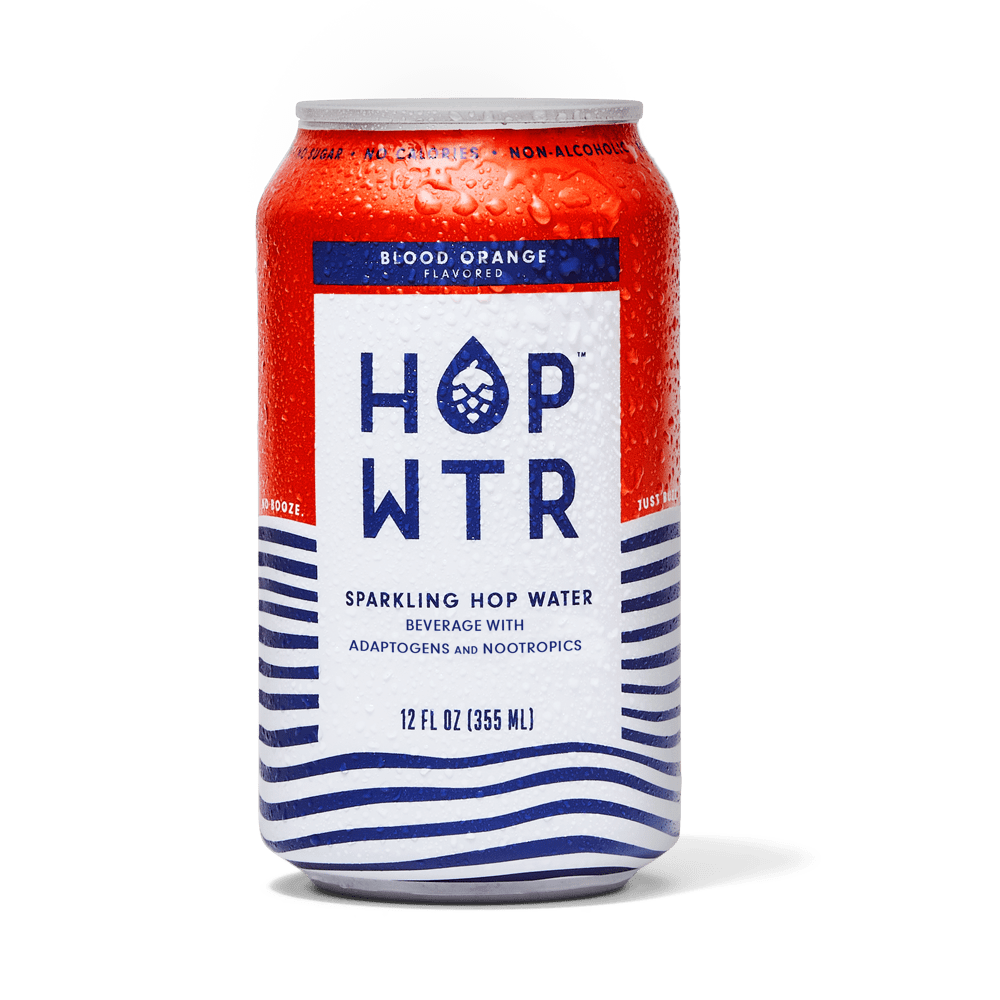 HOPWTR  - Blood Orange Sparkling Hop Water