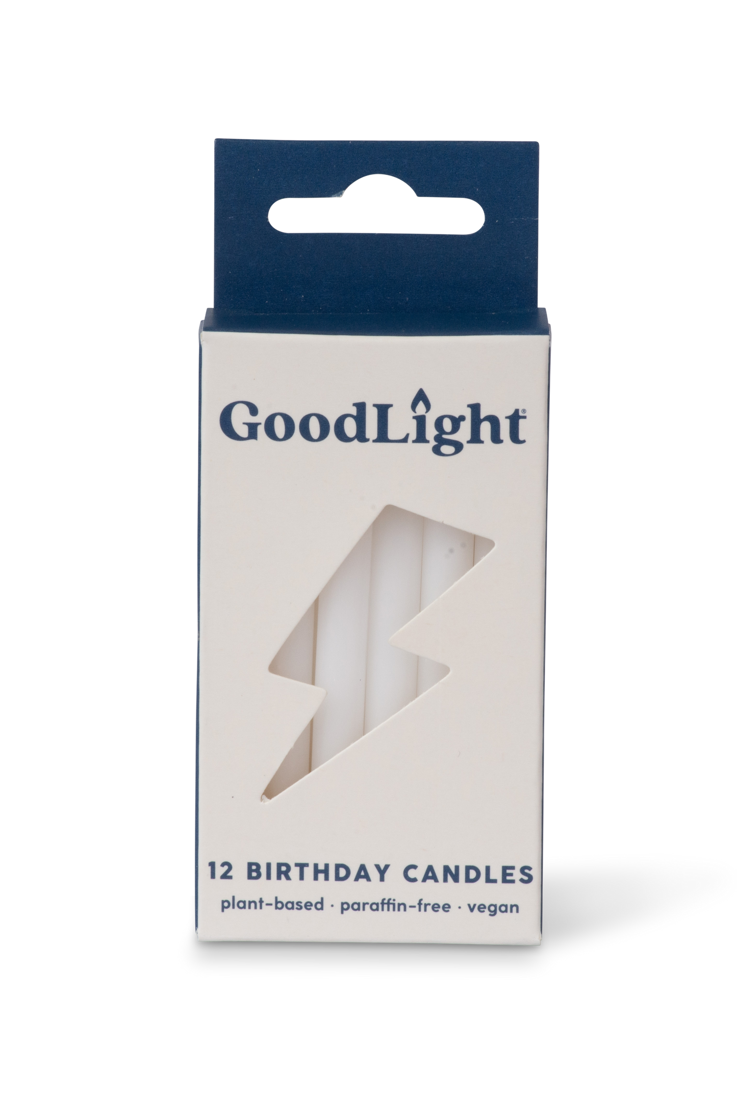 GoodLight Natural Candles - Vegan Birthday Candles | 12-Count Box: Pastel