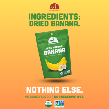 Mavuno Harvest - Dried Banana: 2 OZ