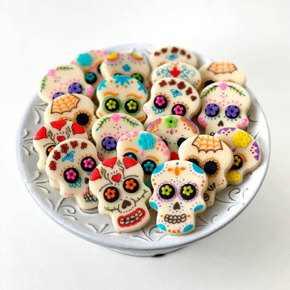 marzipops - Gourmet Marzipan Day of the Dead & Halloween Sugar Skulls