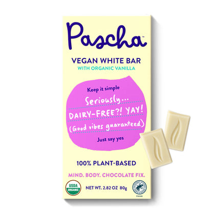 Pascha Chocolate Company - Organic Vegan White Bar