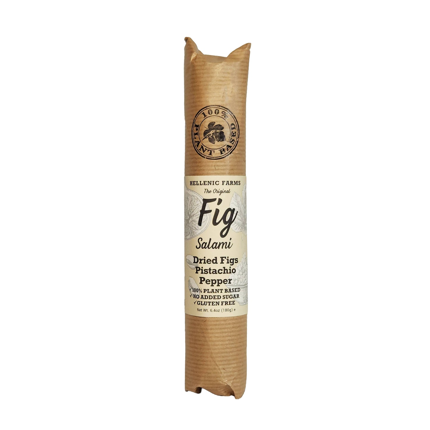 Hellenic Farms - Fig Salami with Pistachio & Pepper