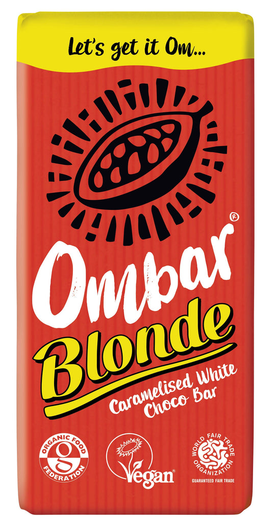 Ombar - Ombar Blonde Caramelised White Choco Bar 70g