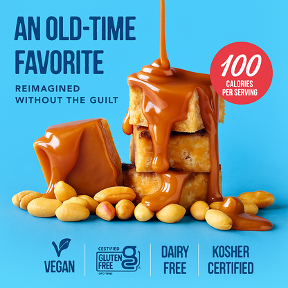 Snackatere - Peanut Butter Bites - Rice Crispies Treat, Vegan, Kosher: Chocolate