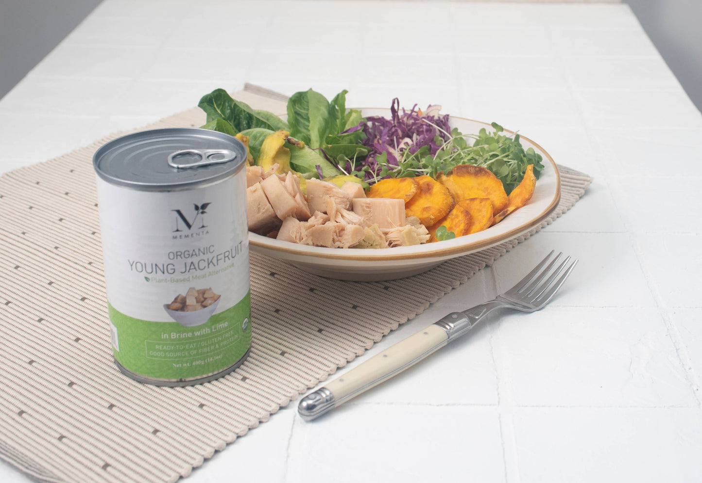 Mementa - Organic Jackfruit, Plain in Brine