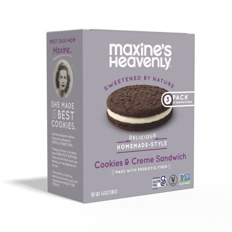 Maxine's Heavenly - Cookies & Creme Sandwiches